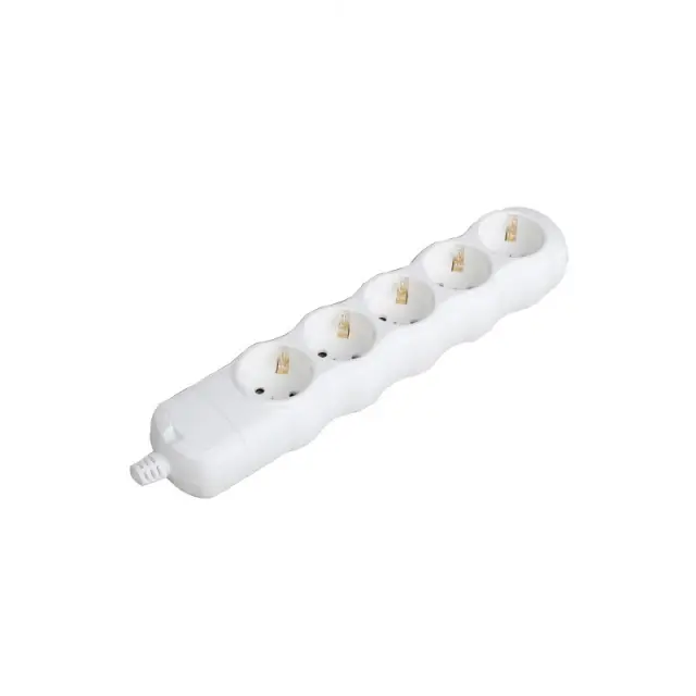 Aca Light ΠΟΛΥΠΡΙΖΟ 5 ΘΕΣΕΩΝ ΣΟΥΚΟ ΑΣΦΑΛΕΙΑΣ ΧΩΡΙΣ ΔΙΑΚΟΠΤΗ ΧΩΡΙΣ ΚΑΛΩΔΙΟ 16A IP20