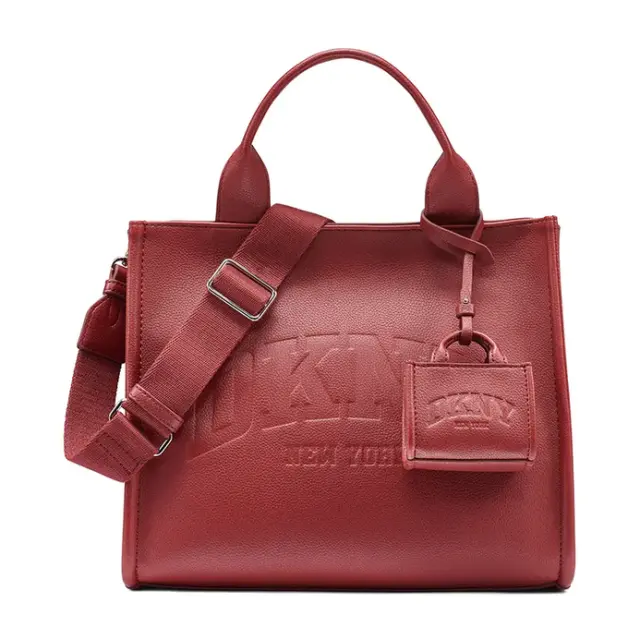 Γυναικεία Τσάντα Χειρός/Ώμου DKNY Hadlee Md Tote R53AAR57-FOH Κόκκινη Κόκκινο - One Size