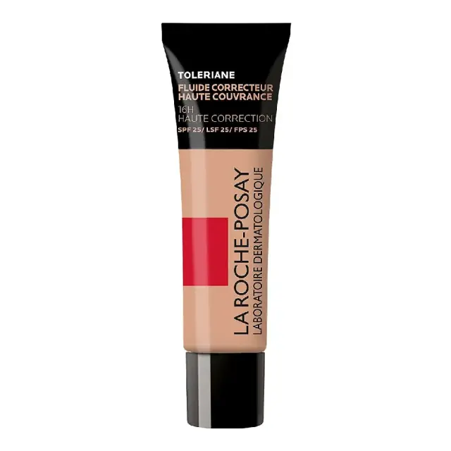 La Roche Posay Toleriane Full Coverage Corrective Fluid Foundation Teinte 9.5 Spf25, για Άμεση Πολύ Υψηλή Κάλυψη, 30ml