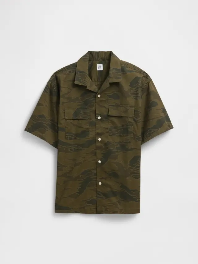 Utility Πουκάμισο Green camo