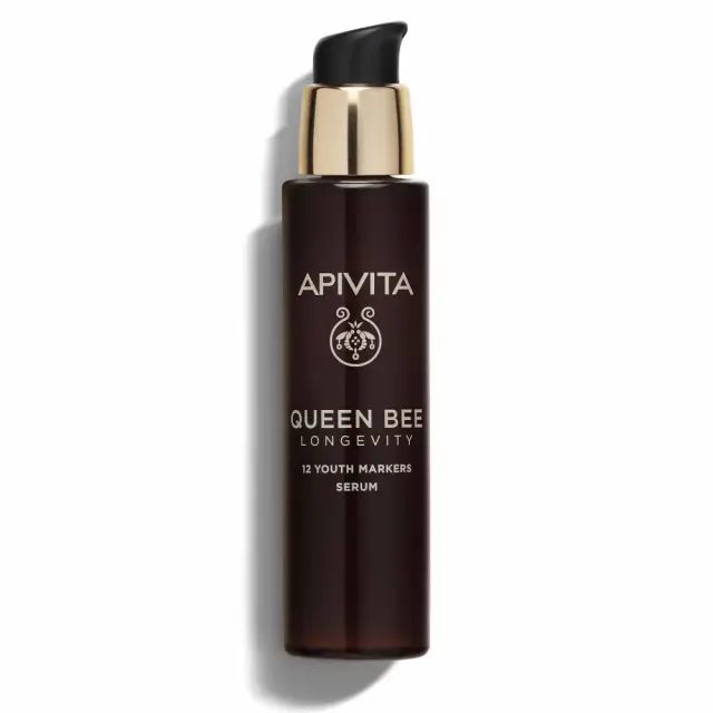 Apivita | Queen Bee Longevity Serum Ορός Για Δράση Σε 12 Δείκτες Νεότητας | 30ml
