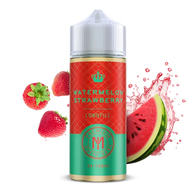 Watermelon Strawberry 24ml (120ml) - M.I.Juice Flavorshots