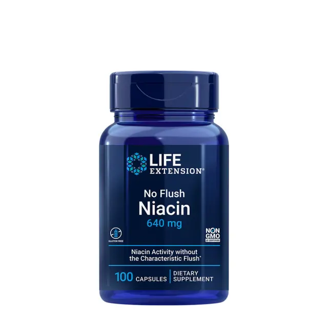 Life Extension No Flush Niacin 640 mg