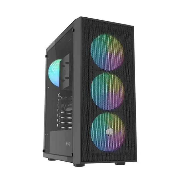 Fury PC Case Shobo SH8F ARGB Midi Tower Black (NFO-2402)