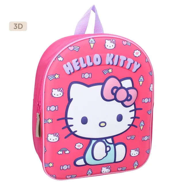 Σακίδιο πλάτης με τρισδιάστατο σχέδιο Hello Kitty "Another Dimension" Baby Oliver
