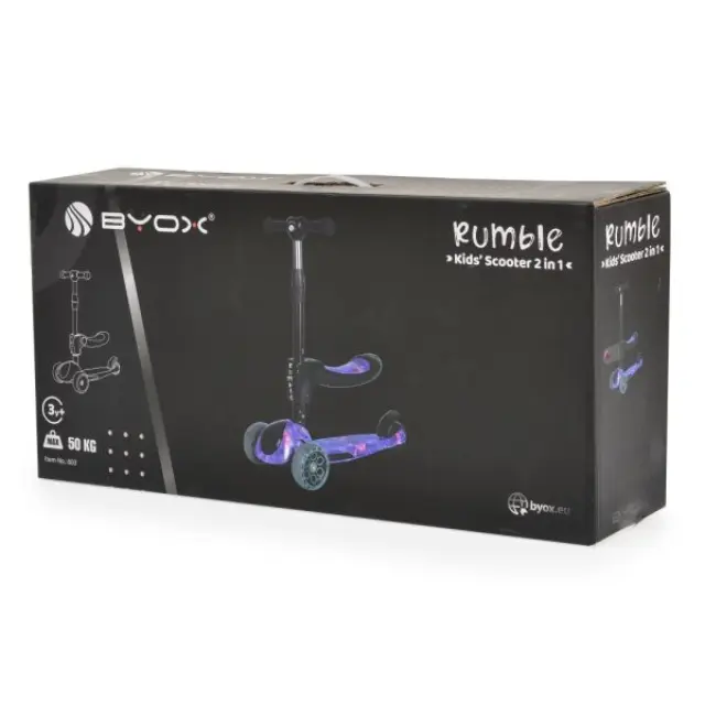 Byox Αναδιπλούμενο Τρίτροχο Πατίνι Rumble Wild Dragon 3800146229665 3