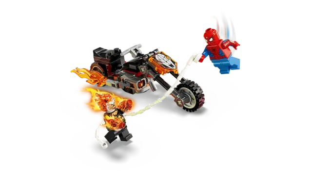 LEGO® Marvel Spider-Man vs. Ghost Rider Motorcycle για 6+ Ετών 72τμχ - 76335 3
