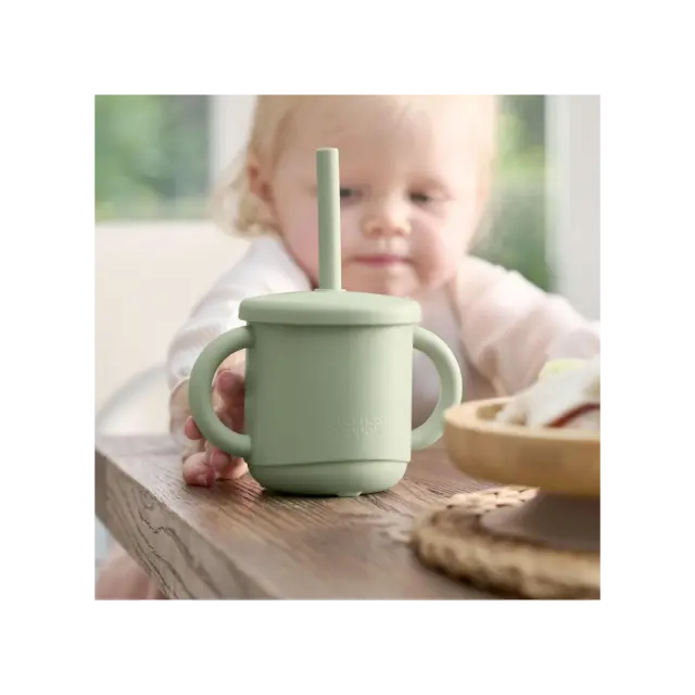 Ποτήρι Εκπαιδευτικό Mamas & Papas Σιλικόνης 3 in 1 Kiwi 24280137 3