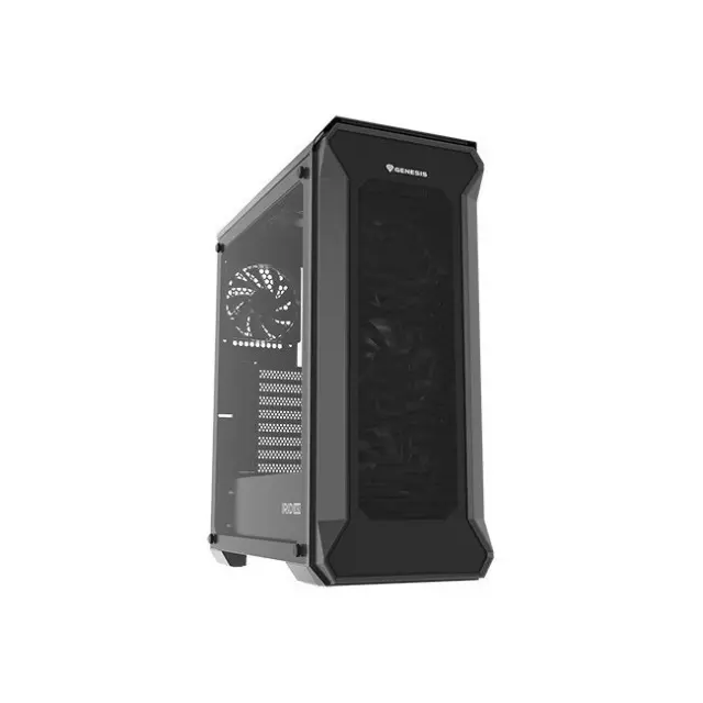 Genesis PC Case Irid 505F ATX Midi Tower Black (NPC-1997)