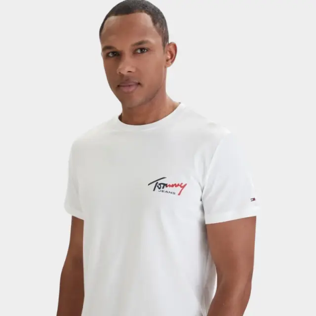 T-Shirt Tommy Hilfiger DM0DM22538_BIYBL Λευκό - 2XL 2