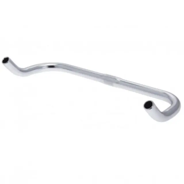 BRN ΤΙΜΟΝΙ BULHORN ΑΛΟΥΜΙΝΙΟΥ FIXIE SINGLE SPEED 25,4 SILVER MA81S