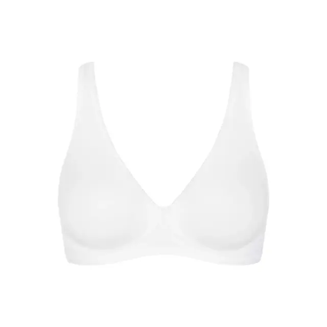 Sloggi Γυναικείο Σουτιέν Basic+ Soft, Χρώμα Λευκό
