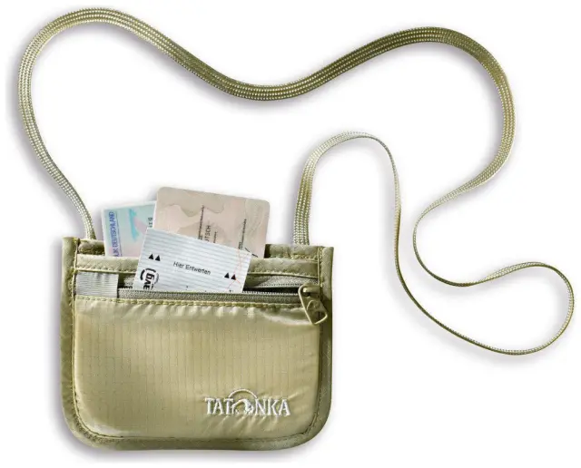 Τσαντάκι Λαιμού Skin ID Pocket Natural Tatonka - 2844-225 3