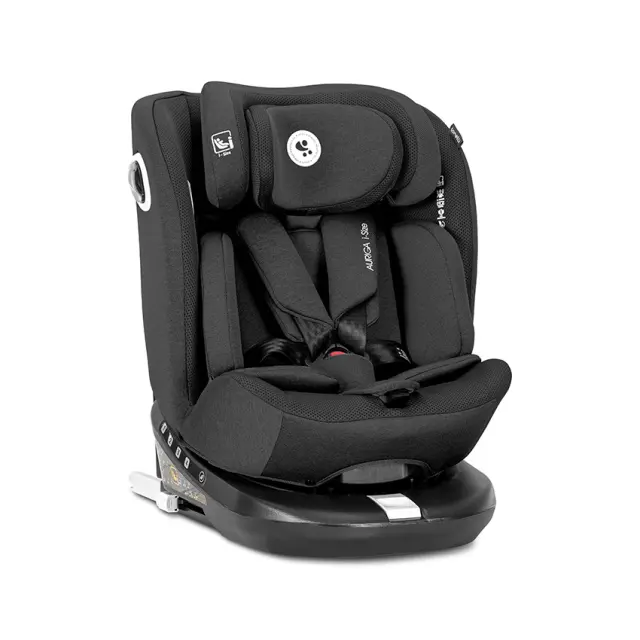 Lorelli Κάθισμα Αυτοκινήτου "AURIGA" i-Size ISOFIX 360 Anti Rebound Bar Black Μαύρο