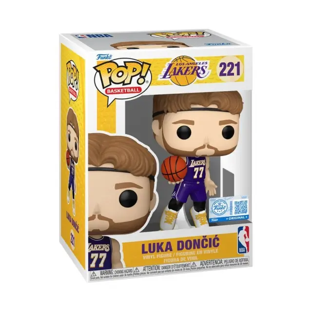 Φιγούρα Funko Pop! Basketball: Los Angeles Lakers - Luka Doncic (2025 Statement Ed Uni) (SE) #221 2