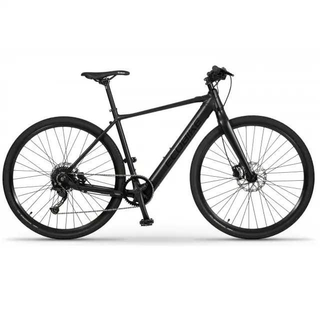ECOBIKE URBAN ARROW ΗΛΕΚΤΡΙΚΟ ΠΟΔΗΛΑΤΟ FITNESS 28'' 9sp BLACK 36V 10AH 2022