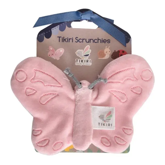 TIKIRI TOYS TIKIRI ΥΦΑΣΜΑΤΙΝΟ ΠΑΙΧΝΙΔΙ BUTTERFLY ΜΕ CRINKLE 2