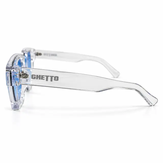 Ghetto Crystal Blue Gradient Sunglasses – Unisex 2