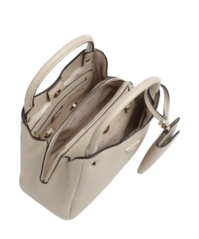 Guess - Γυναικεία Τσάντα Ώμου/Χιαστί Lorella HWBG2306220-BON Εκρού 3