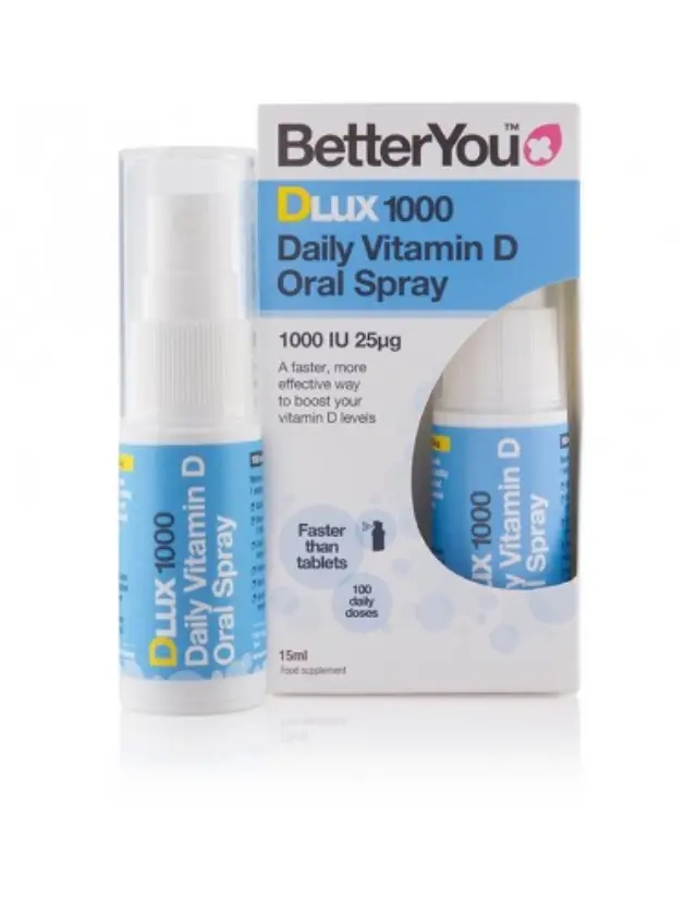 BetterYou Dlux Daily Vitamin D 1000 IU Oral Spray
