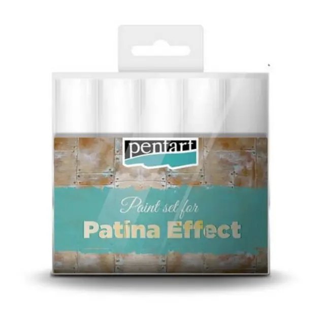 Patina effect paint set, 5x20 ml, Pentart