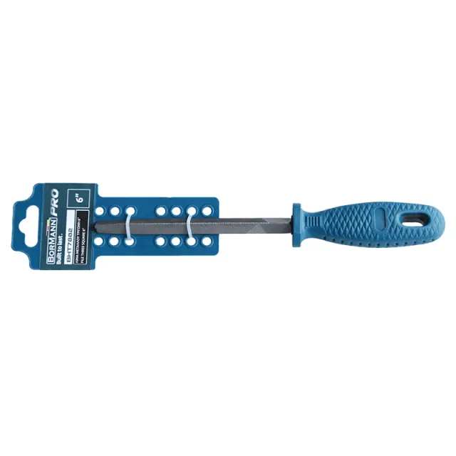 Bormann Pro BHT7882 - Λίμα μετάλλου τρίγωνη 6" (056195)