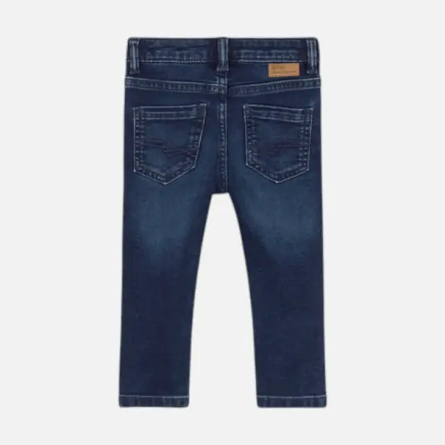 Mayoral Παντελόνι Soft Denim Πεντάτσεπο Τζιν Σκούρο για Αγόρι 2