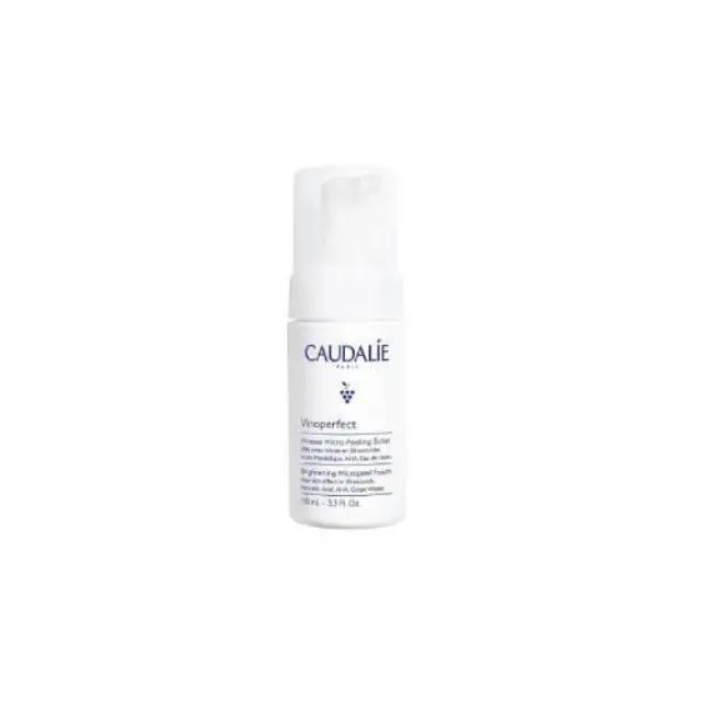 CAUDALIE Vinoperfect Brightening Micropeel Foam, Καθαριστικός Αφρός Προσώπου Απολέπισης και Λάμψης 100ml