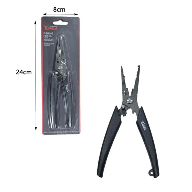 Tunala Πολυεργαλείο Πένσα Ψαρέματος με Κόφτη 18.2cm – Fishing Multifunction Pliers with Cutter 0127428 2
