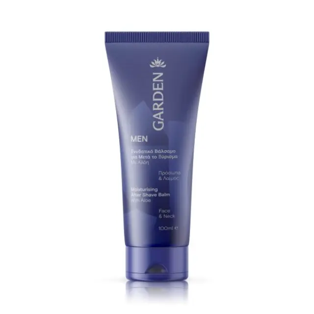 Garden | Men After Shave Balm Ενυδατικό Βάλσαμο για Μετά το Ξύρισμα με Αλόη | 100ml
