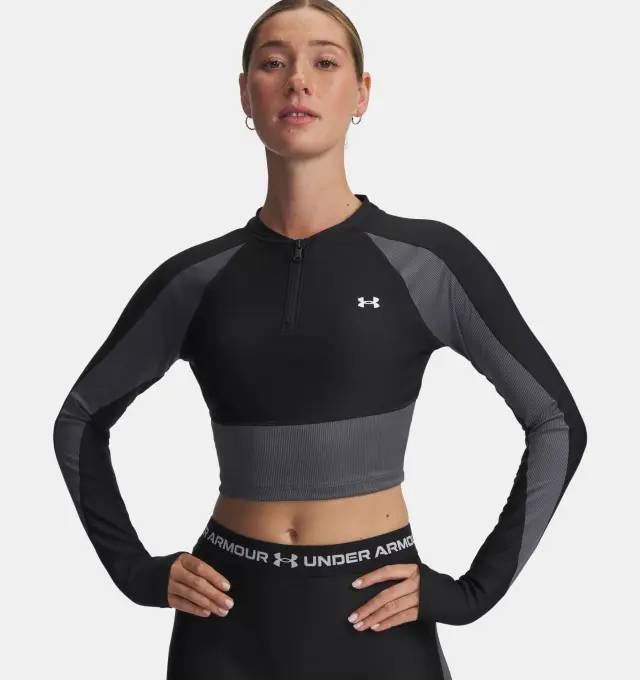 Under Armour HeatGear Rib 1/4 Zip 6003981-004 - L