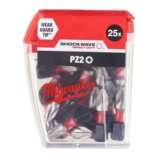 Milwaukee 4932430864 - ΜΥΤΕΣ SHOCKWAVE POZI 2x25 SET 25τμχ MW 3