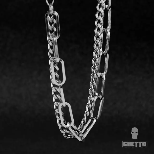 Ghetto double layer bracelet Unisex 2