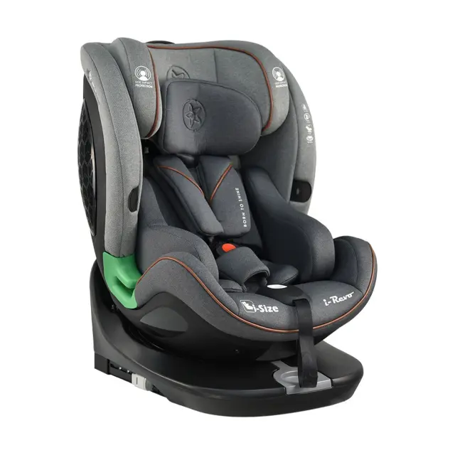 Κάθισμα Αυτοκινήτου Bebe Stars i-Revo i-Size 360° Grey 906-186