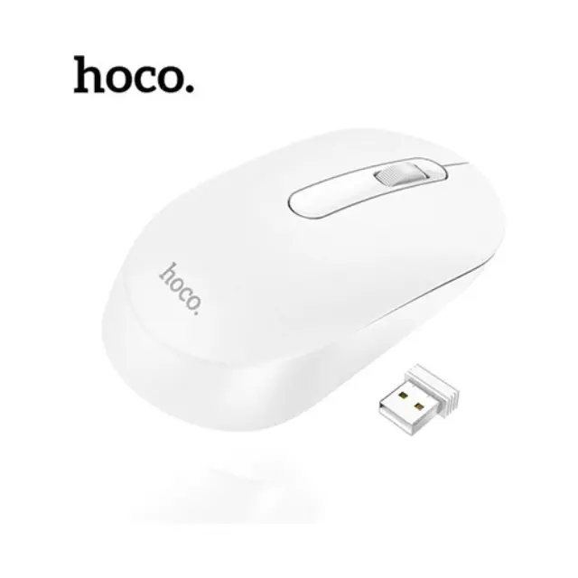 Wireless Ποντίκι Hoco GM14 Platinum Business Wireless Mouse με 3 Πλήκτρα DPI 1200 Λευκό 2
