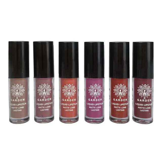 Garden Μini Liquid Matte Lipstick Vivid Magenta 04, 2ml 2