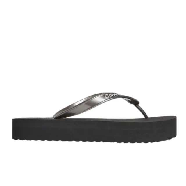 Γυναικείες Σαγιονάρες Calvin Klein HW0HW03120-0GJ Μαύρες Μαύρο - 37