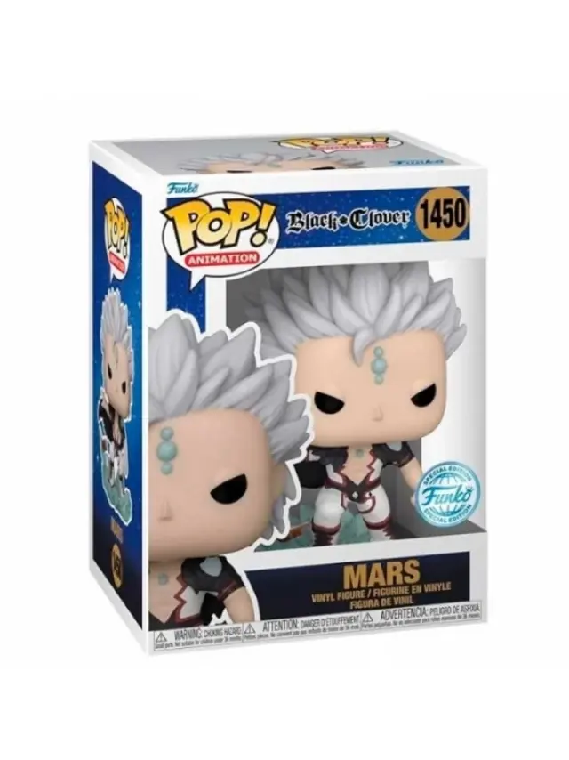 Funko Pop! Vinyl Mars w/Book - Black Clover 2