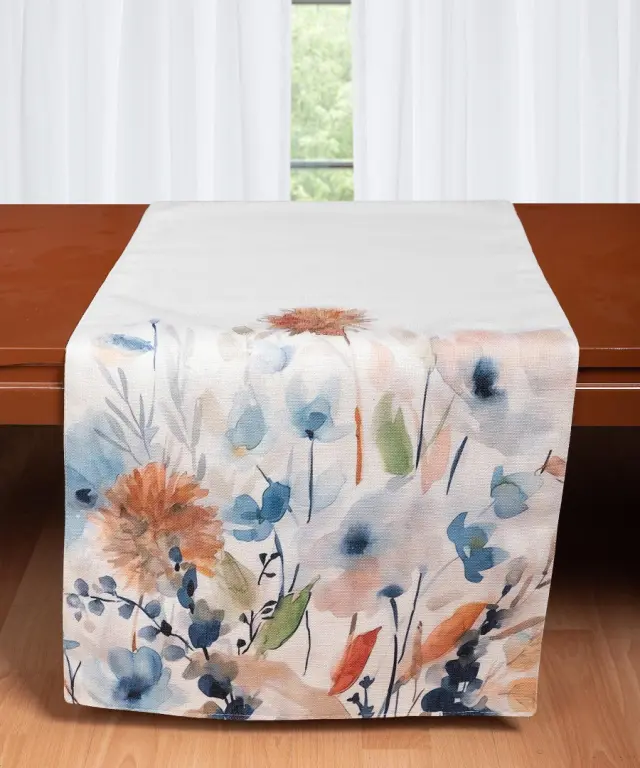 Τραβέρσα με στάμπα (45cm x 170cm) 177-1 - -
