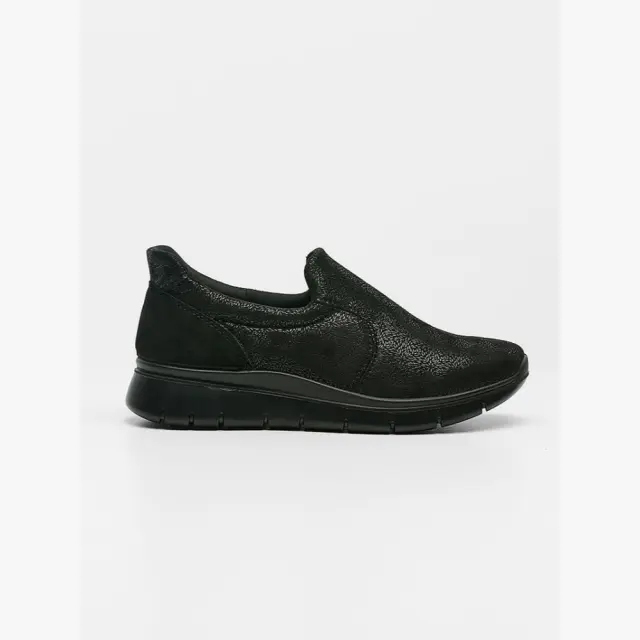 Imac Sneakers Γυναικείο δέρμα Μαύρο IMA/205390 NERO