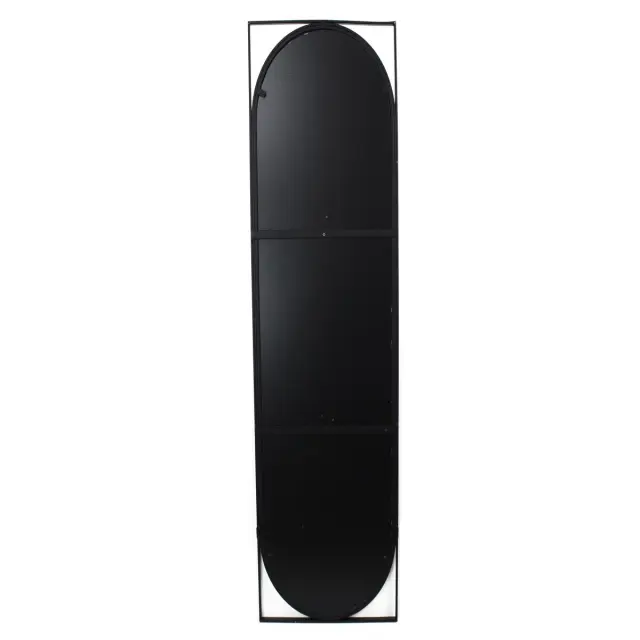 Καθρέπτης Μαύρο Μέταλλο 37x1.5x117cm 2