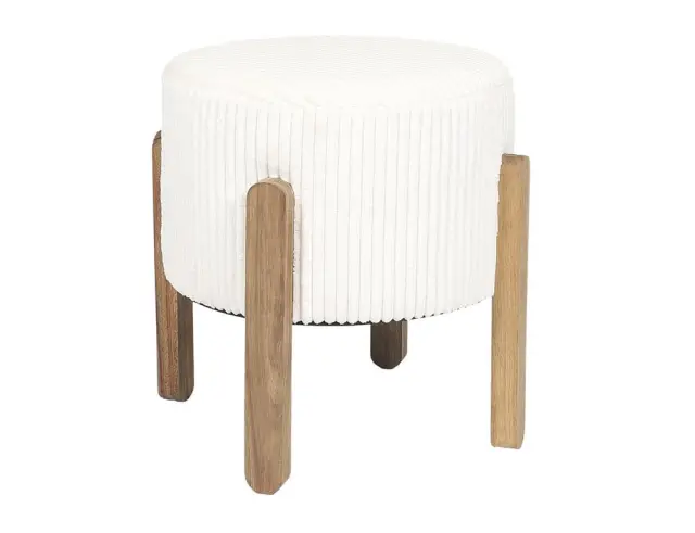 Σκαμπό Scott Home Deco Factory με διαστάσεις 35.5x35x35cm - White HD0337 2