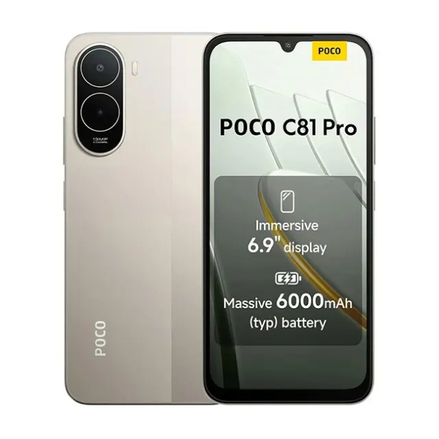Xiaomi Poco C81 Pro 4G Dual SIM 4GB/128GB Gold