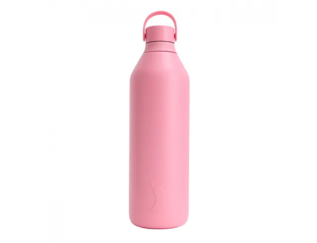 Μπουκάλι Θερμός Series 3 Chilly's με χωρητικότητα 1000ml και διατήρηση θερμοκρασίας 23h ζεστό / 60h κρύο - Lotus Pink22836
