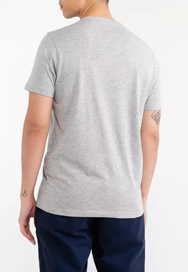 U.S. Polo Assn. - Ανδρικό T-shirt Mick Regular Fit 61504-49351-188 Γκρι - 2XL 2