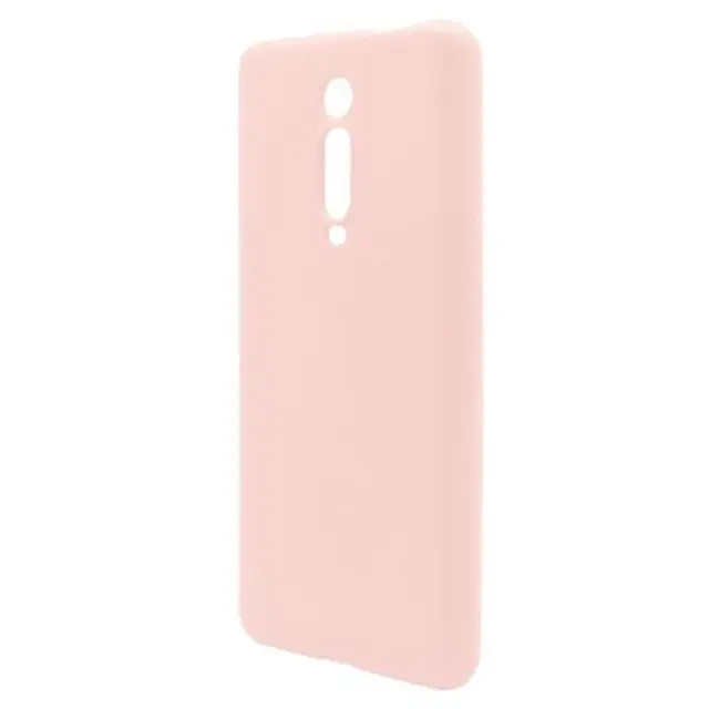 Θήκη Liquid Silicon inos Xiaomi Mi 9T/ Mi 9T Pro L-Cover Σομόν N53994