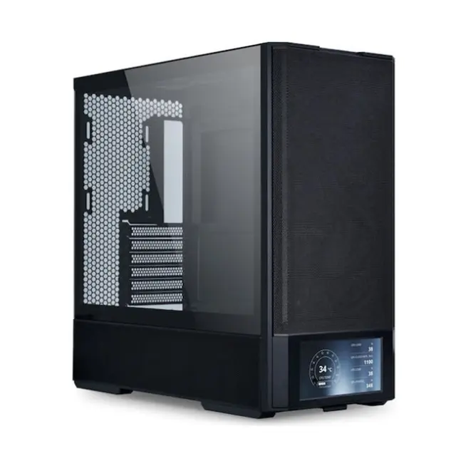 Lian Li PC Case Lancool 207 Digital Midi Tower Black (LAN207DX)