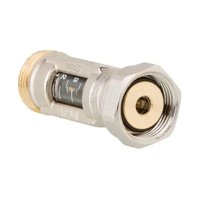 Μετρητής Ροής 1-4 L/min Σύνδεση Eurocone 3/4"