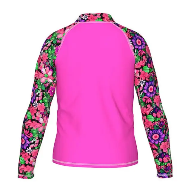 Arena Unisex Kids Longsleeve UV Protection Rash Swim Vest Φούξια 011114-960 (Arena) 2