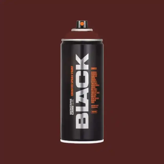 Montana Black Spray Paint 400ml BLK-8260 Mud